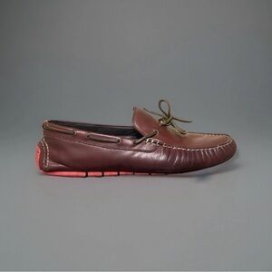 Cole Haan Men's Brown Leather Driving Moccasins ZeroGrand Size 15M